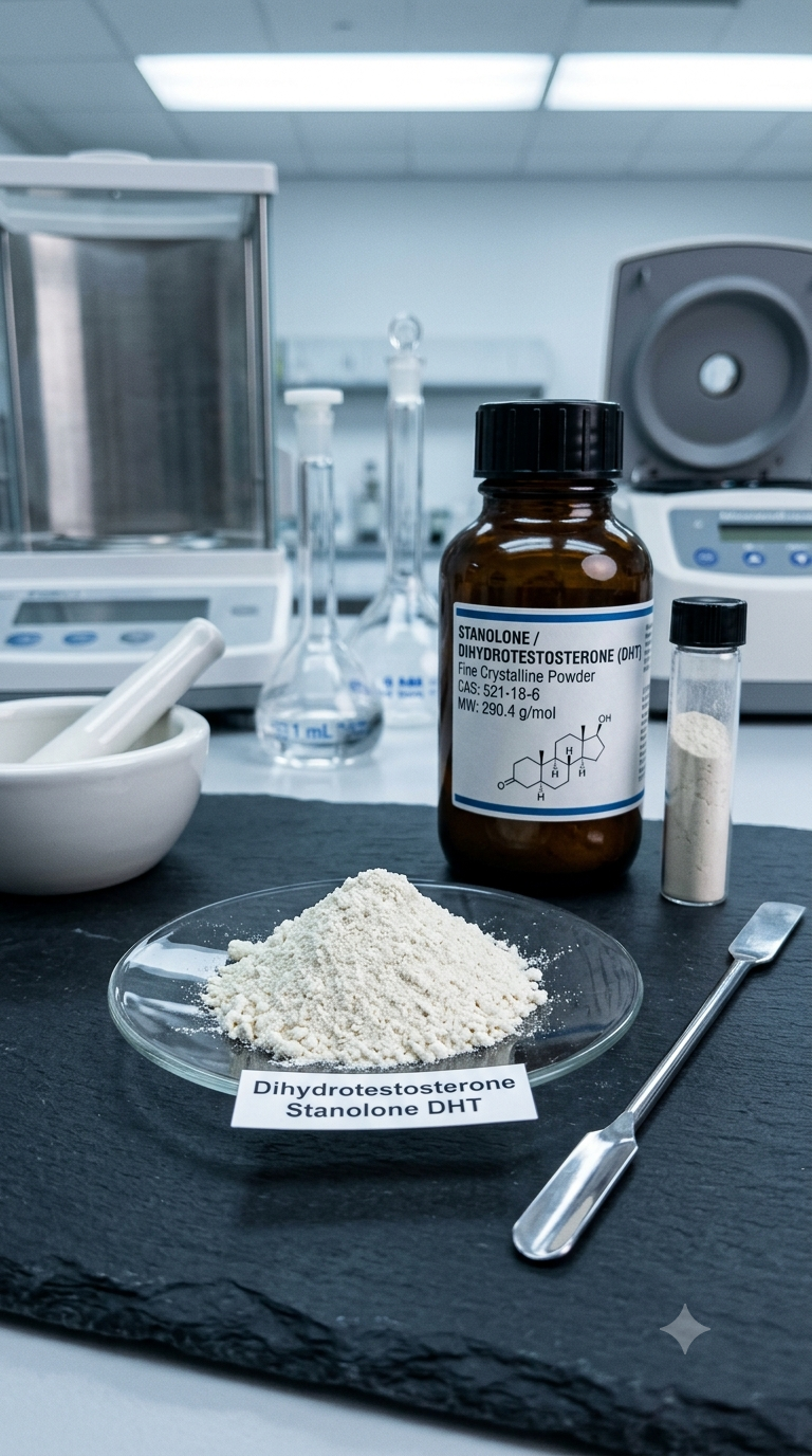 Pure Dihydrotestosterone (Stanolone) DHT Powder